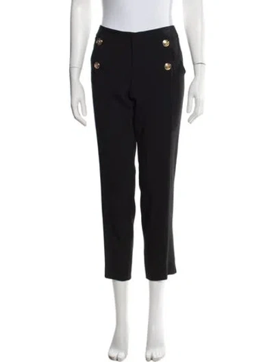 Pre-owned Gucci Wool Straight Leg Pants In Gray