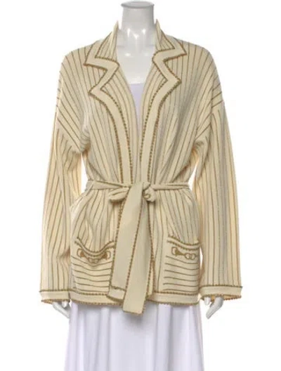 Pre-owned Gucci Wool Striped Sweater