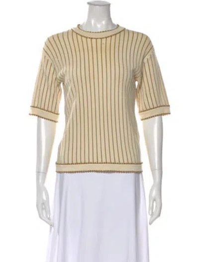 Pre-owned Gucci Wool Striped Sweater In Multi