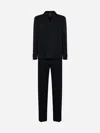 Gucci Wool Suit Double-breasted Design Structured Shoulders In Black