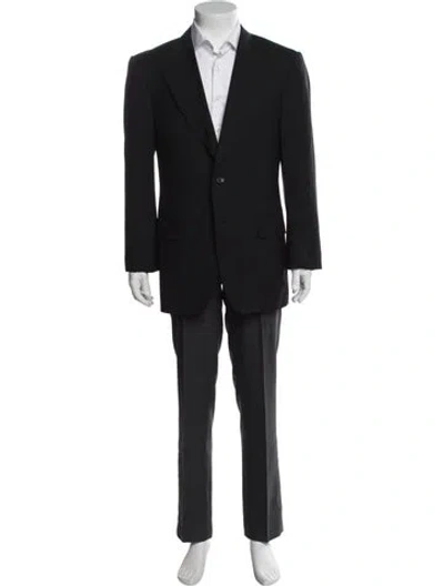 Pre-owned Gucci Wool Suit In Black