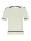 Gucci Sweater Wool Contrast Trim