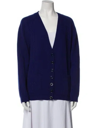 Pre-owned Gucci Wool Sweater In Blue