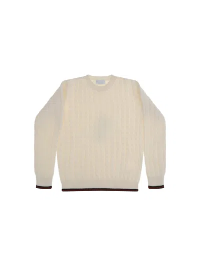 Gucci Kids' Wool Sweater For Boy In Neutral
