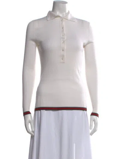 Pre-owned Gucci Wool Sweater In Neutral