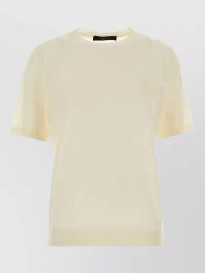 Gucci Wool Sweater Short Sleeves Crew Neck In Multi