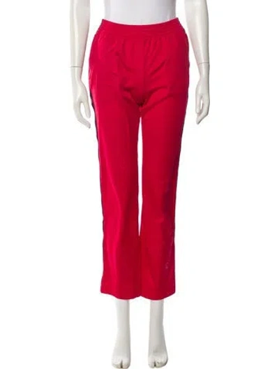 Pre-owned Gucci Wool Sweatpants In Red