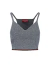Gucci Wool Top In Gray