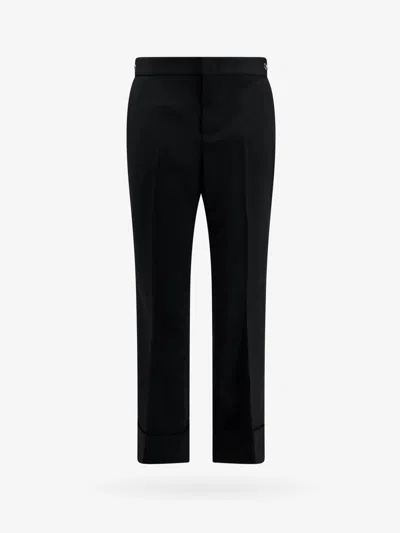 Gucci Wool Trouser With Horsebit Metal Detail