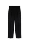 Gucci 2015 Re-edition Mohair Wool Pant In Black