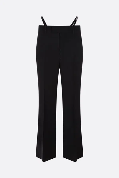 Gucci Wool Trousers In Black