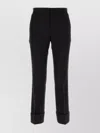 Gucci Tailored Cady Trousers With Pockets And Crease