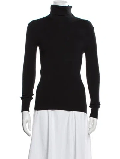 Pre-owned Gucci Wool Turtleneck Sweater W/ Tags In Black