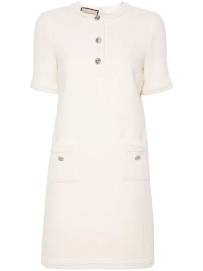 Gucci Wool Tweed Dress