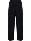 Gucci Wool Trousers With Pleated Front And Wide Leg In Animal Print