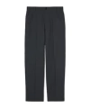 Gucci Wool Twill Pant With Embroidery