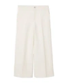 Gucci Wool Velvet Trousers In White