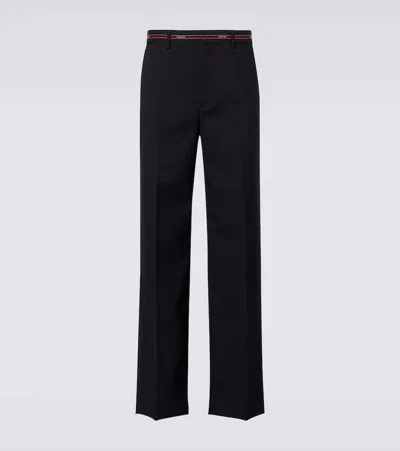 Gucci Wool Wide-leg Pants