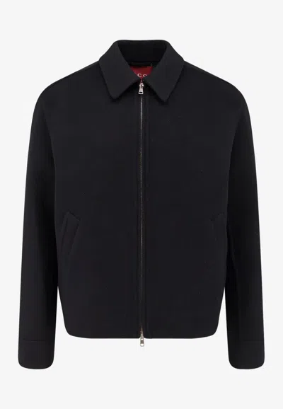 GUCCI WOOL ZIP-UP JACKET
