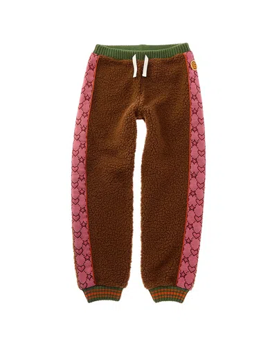 Gucci Wool-blend Pant In Brown