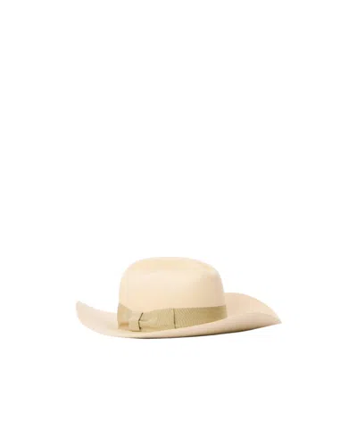 Gucci Woolen Wide-brim Fedora In Neutral