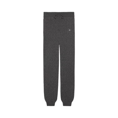 Pre-owned Gucci Woven Cashmere Joggers 'black' | Women's Size Xxl
