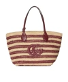 Gucci Woven Medium Tote Bag