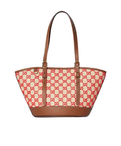 Gucci Woven Small Tote Bag