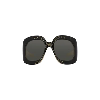 Pre-owned Gucci Wrap Around Sunglasses 'black/grey' | Women's Size Onesize