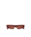 Gucci Ww Runway Sunglasses In Brown