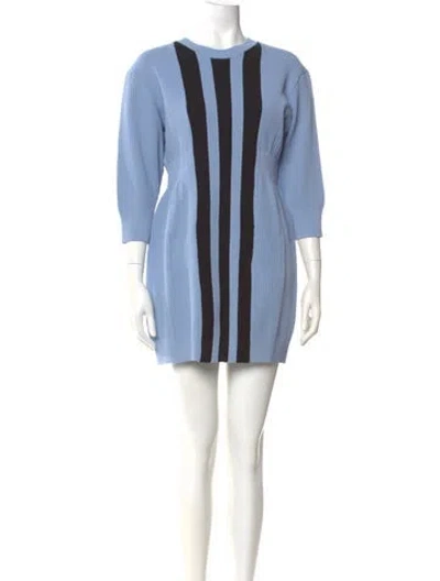 Pre-owned Gucci X Adidas 2022 Mini Dress In Blue