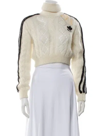 Pre-owned Gucci X Adidas 2023 Mohair Sweater W/ Tags