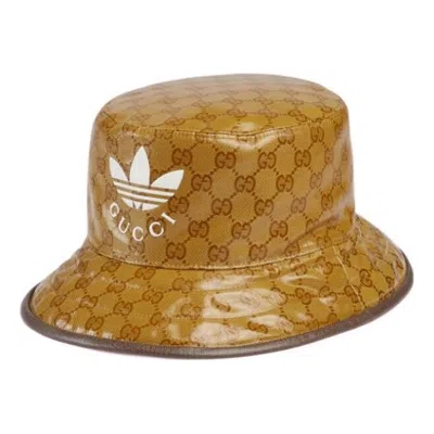Gucci X Adidas Bucket Hat 'beige Brown'