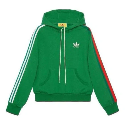 Gucci X Adidas Cotton Hoodies 'green'