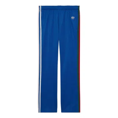Gucci X Adidas Cotton Jersey Sweatpants 'cobalt Blue'