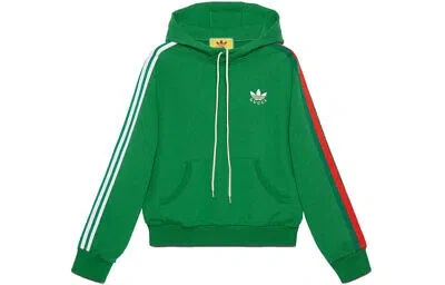 Pre-owned Gucci X Adidas Cotton Sweatshirt Green