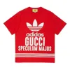 Gucci X Adidas Cotton T-shirt 'red'