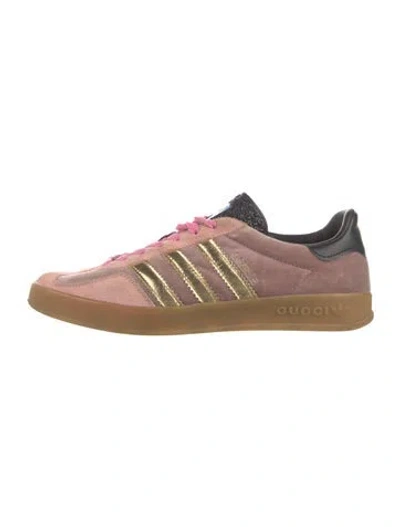 Pre-owned Gucci X Adidas Gazelle 'pink Velvet' Sneakers