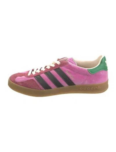 Pre-owned Gucci X Adidas Gazelle Sneakers In Purple