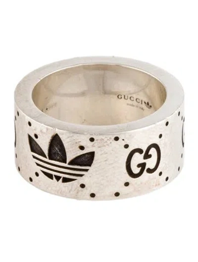 Pre-owned Gucci X Adidas Gg Band In Multi
