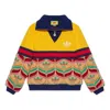 Gucci X Adidas Half-zip Jacket 'camel Yellow'