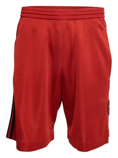 Pre-owned Gucci X Adidas Interlocking G-logo Shorts