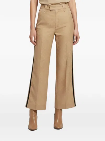 Pre-owned Gucci X Adidas Jacquard Trousers In Neutral