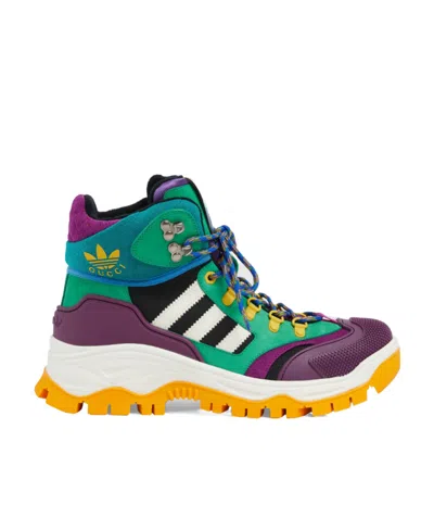 Gucci X Adidas Lace Up Boots