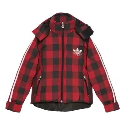 Pre-owned Gucci X Adidas Padded Jacket 'red/black' | Men's Size 50