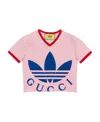 Gucci X Adidas Short T-shirt In Pink