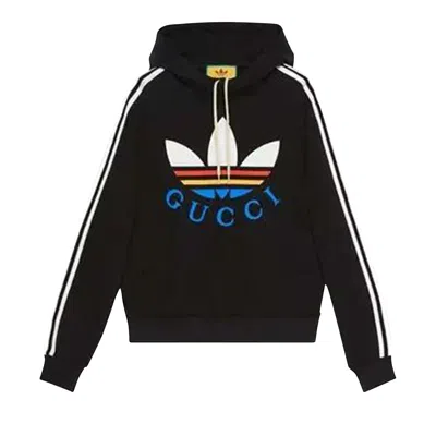 Pre-owned Gucci X Adidas Sweatshirt 'black/multicolor' | Men's Size S
