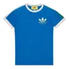 Gucci X Adidas Trefoil Print T-shirt 'blue'
