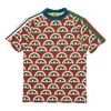 Gucci X Adidas Trefoil T-shirt 'red Green' In Multi