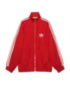 Gucci X Adidas Zipper Casual Jacket In Red